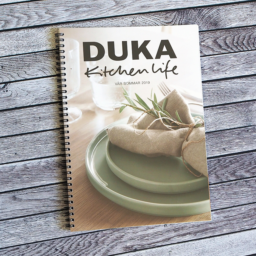 Produktkatalog till DUKA SS19