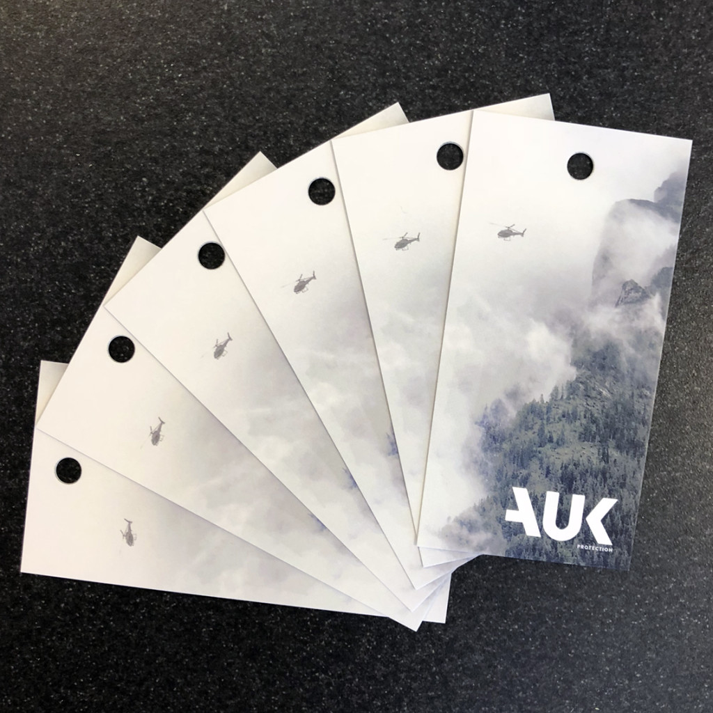 AUK protection – hangtags