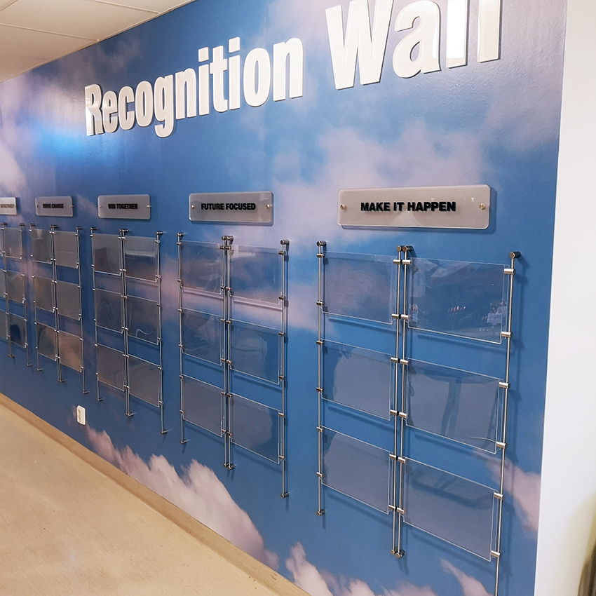 Recognition Wall till Johnson&Johnson