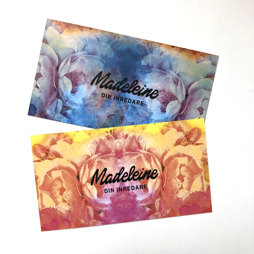 Madeleine – Din Inredare visitkort