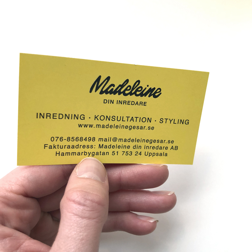 Madeleine – Din Inredare visitkort – bild 5