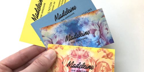 Madeleine – Din Inredare visitkort
