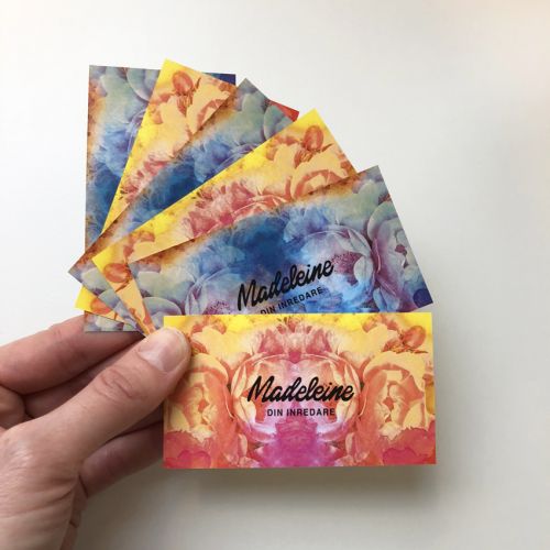 Madeleine – Din Inredare visitkort