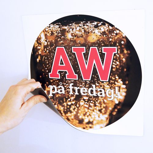 Magnetdekal ”AW på fredag”