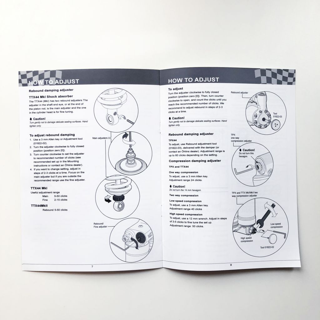 Öhlins manualer – bild 2