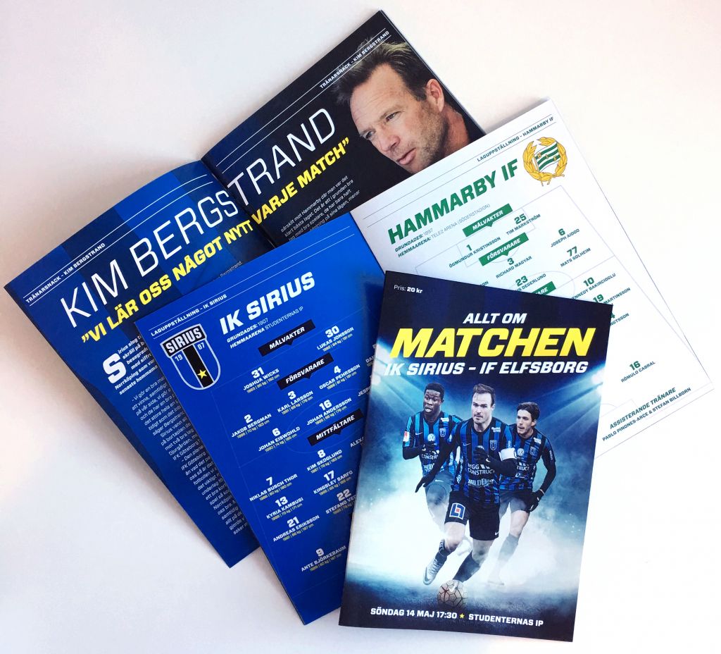 Sirius matchprogram
