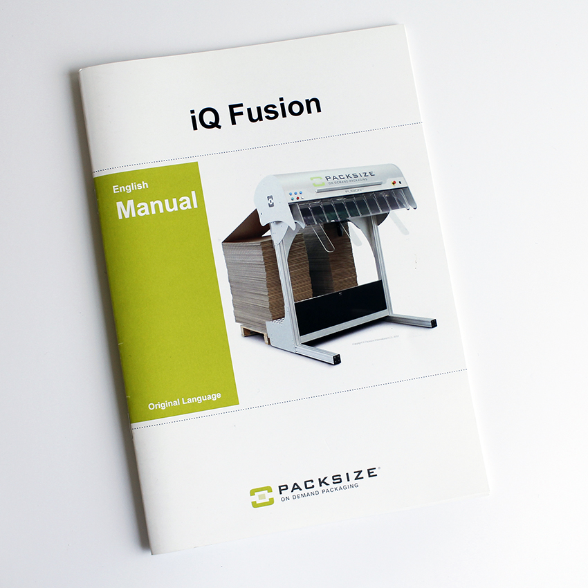 Packsize manual