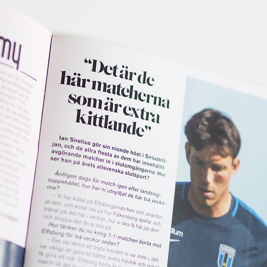 Matchprogram till Sirius – bild 3