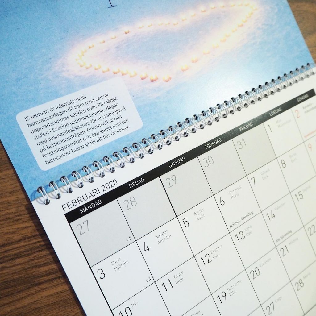 Kalender till Barncancerfonden – bild 5