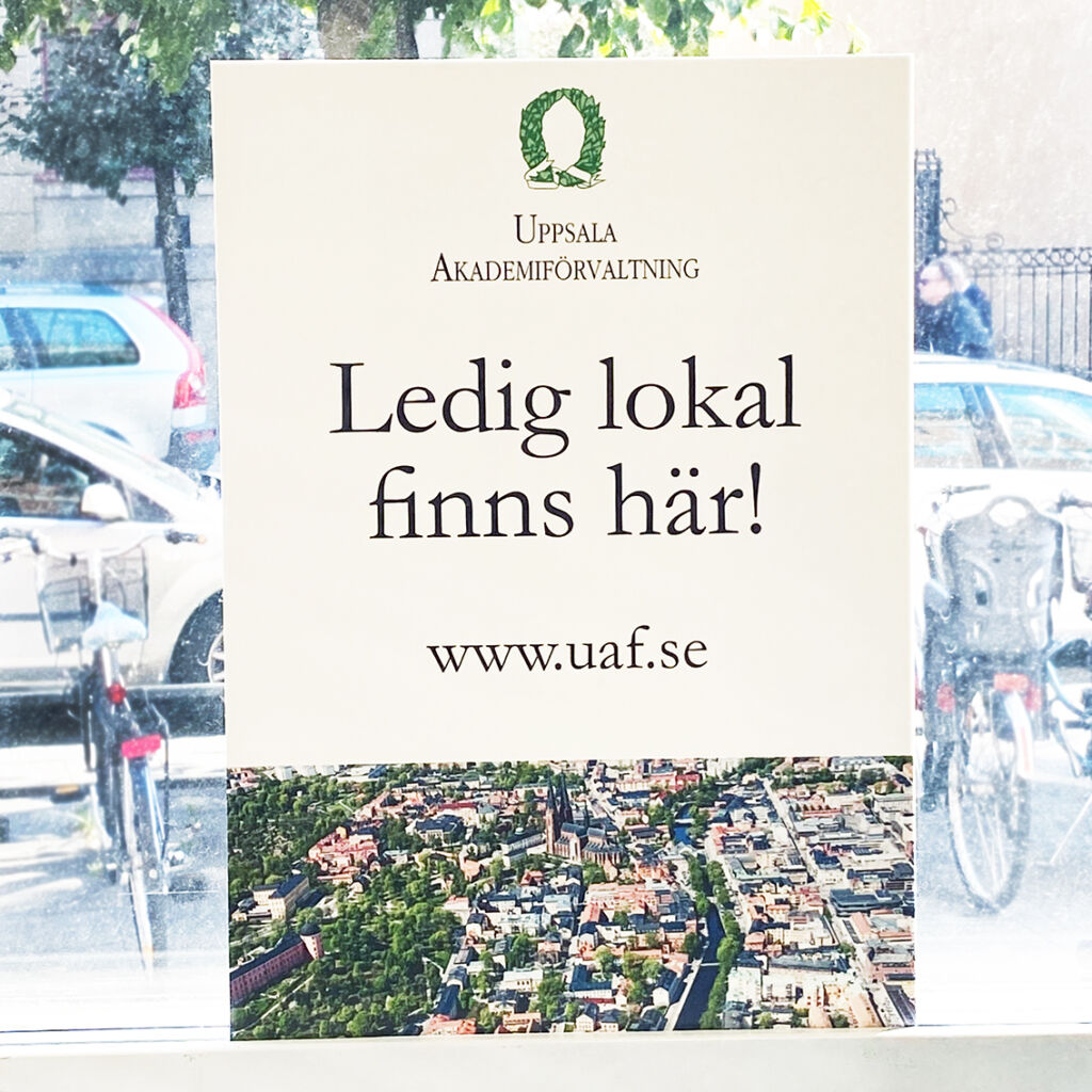 Inomhusskyltar till Uppsala Akademiförvaltning – bild 2
