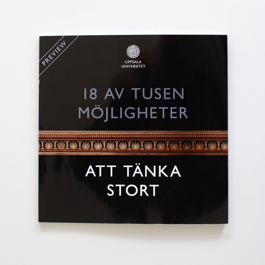 Bok med danskt band till Uppsala universitet