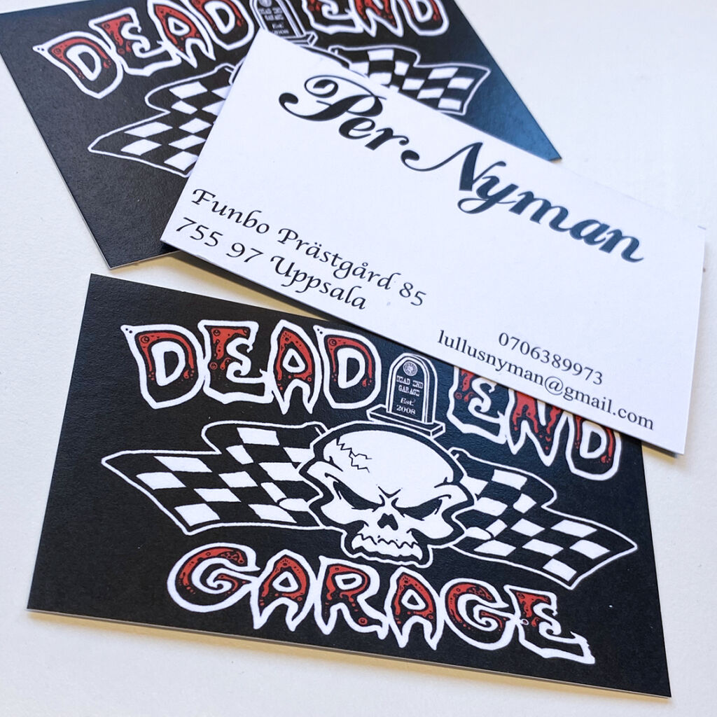 Visitkort till Dead end garage – bild 4