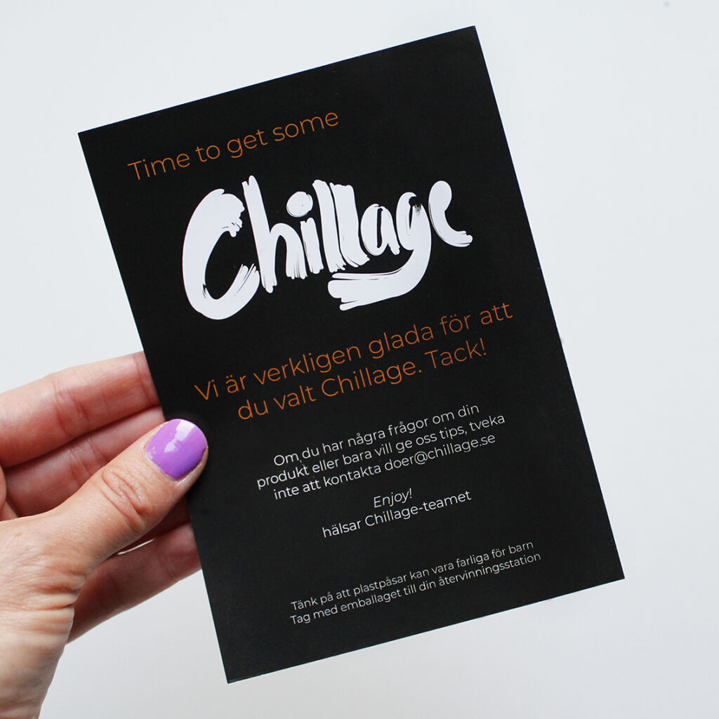 Följebrev till Chillage