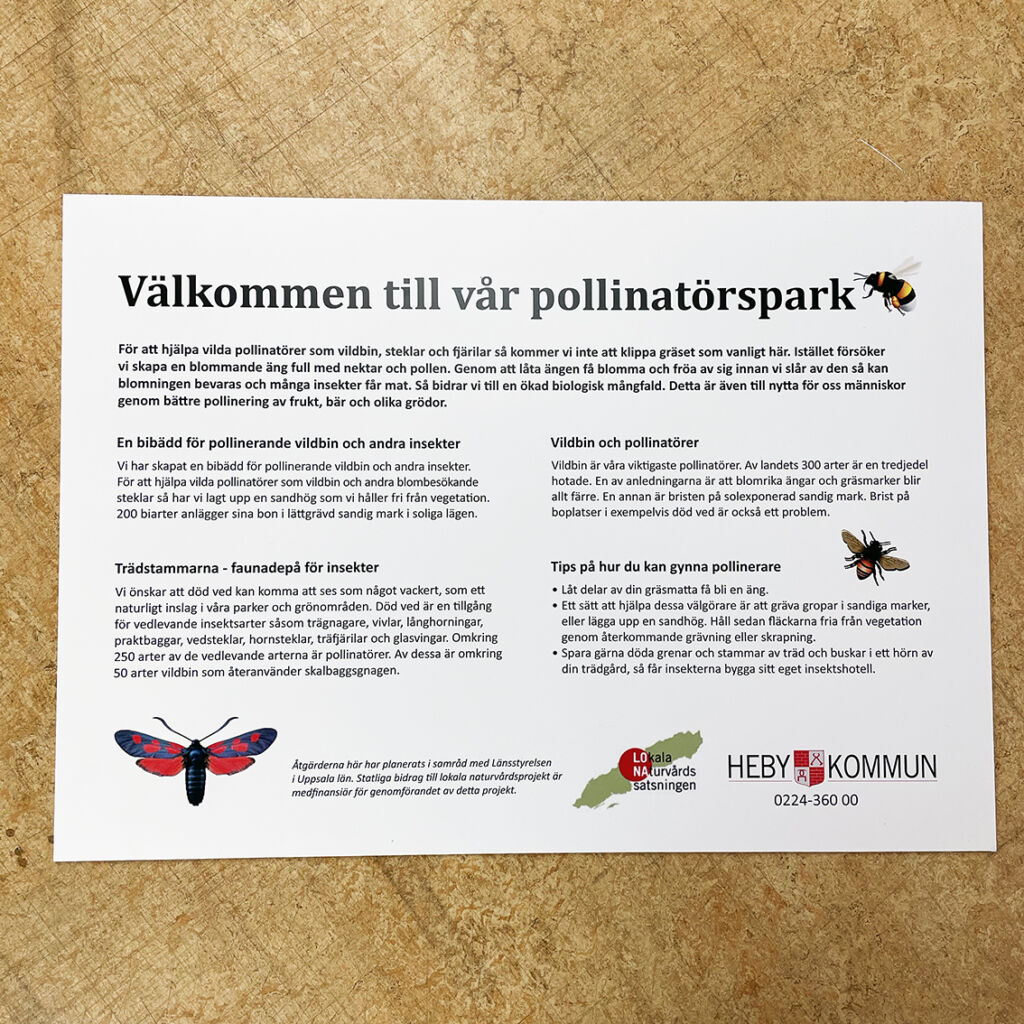 Vädertåliga skyltar till Heby Kommun – bild 3