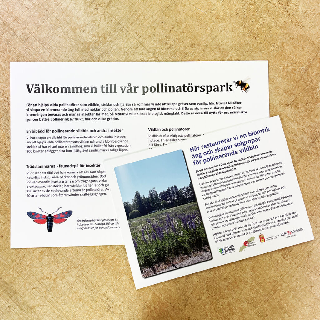 Vädertåliga skyltar till Heby Kommun
